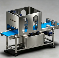 Machine à découper les sandwichs à ultrasons à double canal Wanlisonic pour les boulangeries, les usines de snacks et de produits laitiers
