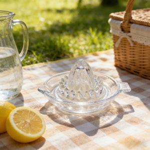 होटल के लिए नींबू का निचोड़ मैनुअल भोजन ग्रेड ग्लास फल रस निकालने और शादी के अवसरों के लिए - Product Image 6