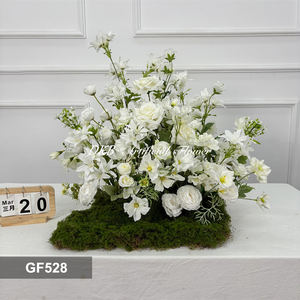 Fleur artificielle en soie, bouquet d'allée personnalisé en gros, rose haute simulation pour mariage, fête des Mères, Noël, Nouvel An chinois - Product Image 2