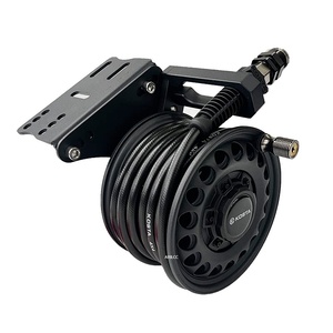 Compresor de Aire Todoterreno de 175 PSI con Manguera de 7 m, Enrollador de Manguera Retráctil Automático, Inflador de Neumáticos Todoterreno de Alta Resistencia para 4x4 - Product Image 1