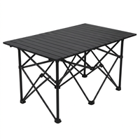 Table de barbecue multifonctionnelle à hauteur réglable, table de camping pliable portable, table de pique-nique pliable pour fête de jardin