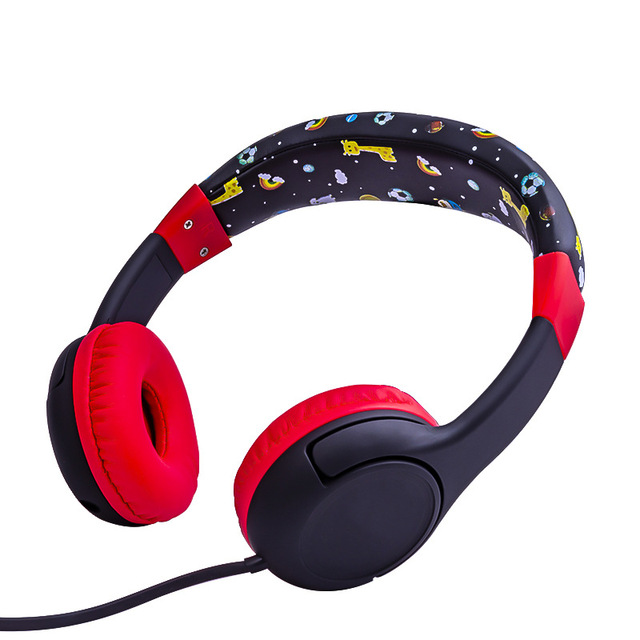3.5mm Wired Earphones Kids Headphones Children's Learning Headset With Music & Audio Features