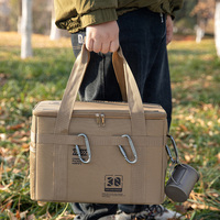 Sac de rangement multifonctionnel pour le camping, imperméable et anti-poussière, sac de transport pour accessoires de camping, rangement d'outils de plein air
