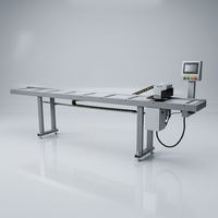 Medidor Motorizado CNC para Sierra de Corte de Perfiles de Aluminio, Sistema de Alimentación con Posicionamiento Digital