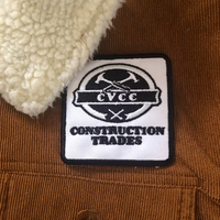 Patch de broderie personnalisé bas quantité minimale de commande Logo personnalisé/vêtements patchs brodés personnalisés broderie
