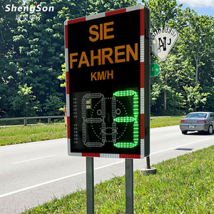Panneau de signalisation radar solaire haute visibilité à affichage numérique LED <span class=keywords><strong>pour</strong></span> la sécurité routière dans <span class=keywords><strong>les</strong></span> zones scolaires et résidentielles - Product Image 3