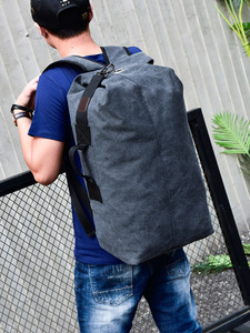 <span class=keywords><strong>Sac</strong></span> de voyage extérieur grand format très vendu, <span class=keywords><strong>sac</strong></span> à <span class=keywords><strong>dos</strong></span> de voyage extérieur en toile durable, <span class=keywords><strong>sac</strong></span> de voyage imperméable pour homme tendance - Product Image 3