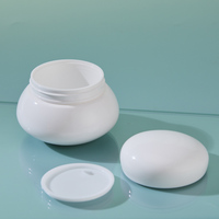 Pot de crème pour animaux de compagnie de luxe 100ml 200ml 300ml, contenants personnalisés en plastique pour beurre corporel, emballage cosmétique avec couvercles