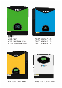 <span class=keywords><strong>Onduleur</strong></span> Solaire Hybride ON/OFF Grid 1KW 2KW 3KW 4KW 6KW 8KW 10KW Stock Physique 48V 24V 12V MPPT Double AC Onde Sinusoïdale - Product Image 2
