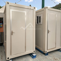 Toilettes portables haute capacité pour chantier de construction |   Unité modulaire standard saoudienne |   8 unités par conteneur de 40 pieds