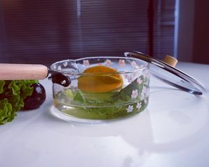 Ollas para Sopa de Vidrio Borosilicato de Diseño Clásico y Duradero, con Asa Compuesta y Tapa de Vidrio, Resistentes a Altas Temperaturas, Aptas para Gas - Product Image 2