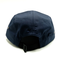 Casquette 5 panneaux en nylon avec logo tissé brodé personnalisé de haute qualité en gros