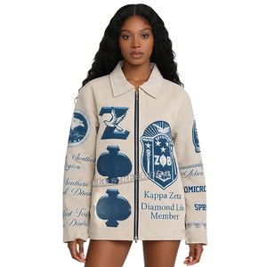 <span class=keywords><strong>Giacca</strong></span> da <span class=keywords><strong>Donna</strong></span> Personalizzata con Tappezzeria, Abbigliamento Sorority Delta Sigma Theta, <span class=keywords><strong>Cardigan</strong></span> Jacquard Tessuto, <span class=keywords><strong>Giacca</strong></span> con Sequenze di Lettere Greche - Product Image 5