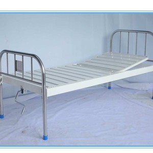 เตียงผู้ป่วยแบบปรับมือหมุน Xin Yuchen รุ่น YC-B12 โครงเหล็ก สำหรับผู้ป่วยและผู้สูงอายุ - Product Image 1