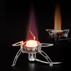 Réchaud à <span class=keywords><strong>gaz</strong></span> portable BRS-107 personnalisé pour le camping, la randonnée et le trekking - Product Image 3