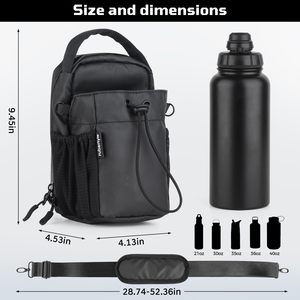 Magnetic Fitness <b>Bag</b> with Water Bottle Strap Small Gym <b>Bag</b> for Men or Women Gym <b>Accessories</b> Gym Essentials - Product Image 2