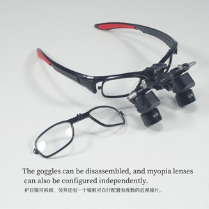 Headband Magnifier 5X 450 LED Light For Dental Oral Surgery Cosmetic Exams - Product Image 3