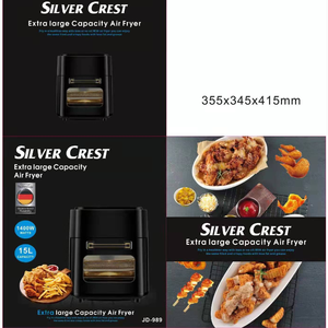 Большой 15L емкость линия производства картофельных чипсов нержавеющей стали пара аэрофритюрница для приготовления блюд без цифровой электрический аэрофритюрница для приготовления блюд без микроволновая печь - Product Image 5