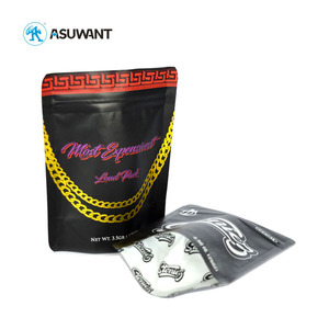 Bolsa <span class=keywords><strong>de</strong></span> embalaje <span class=keywords><strong>de</strong></span> Mylar <span class=keywords><strong>de</strong></span> 3,5G respetuosa con el medio ambiente Nicotin a prueba <span class=keywords><strong>de</strong></span> niños sellable <span class=keywords><strong>de</strong></span> caramelo laminado con logotipo impreso personalizado - Product Image 2