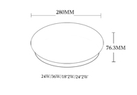 Plafonnier Tri-étanche au Prix d'Usine, Nouveau Design Moderne, Lumière Ronde à LED, Plafonnier LED pour la Maison