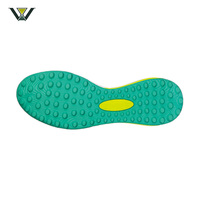Semelles de chaussures de football DK Suela Manufacture pour hommes, légères, durables, antidérapantes, résistantes à l'eau, écologiques, haute adhérence, MD+RB