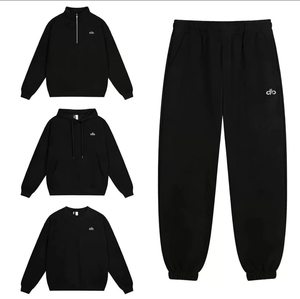 Felpa Oversize in Cotone Personalizzata Lize per <span class=keywords><strong>Uomo</strong></span>, Felpa con <span class=keywords><strong>Cappuccio</strong></span> Ricamata a Tinta Unita con <span class=keywords><strong>Mezza</strong></span> Cerniera - Product Image 5