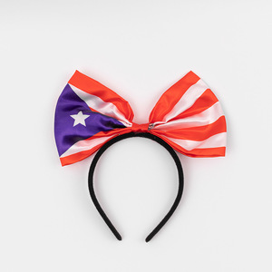 Bando Bendera Negara Amerika Serikat Meksiko Kanada 2026, Bando Rambut Bendera untuk Penggemar, Aksesoris Sorak-Sorai untuk Penggemar Sepak Bola - Product Image 2