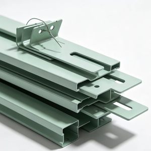 CNC L-shaped Adjustable Sheet Metal Mounting Bracket, Made of Cold-rolled Steel, Used for Supporting and Fixing Equipment Racks - Product Image 3