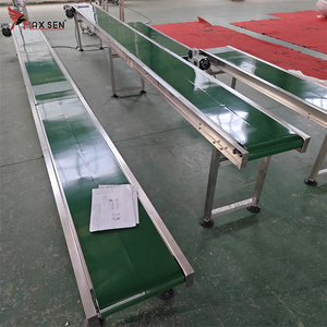 Maxsen nhà máy tùy chỉnh cấp thực phẩm PU/PVC vành đai băng tải đường thẳng đường cong thiết kế cho nước giải khát & thực phẩm nhà máy sử dụng - Product Image 4
