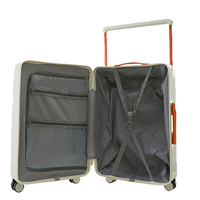 Valise large bon marché valise personnalisée de grande capacité chariot de voyage conception avant ouverte bagages