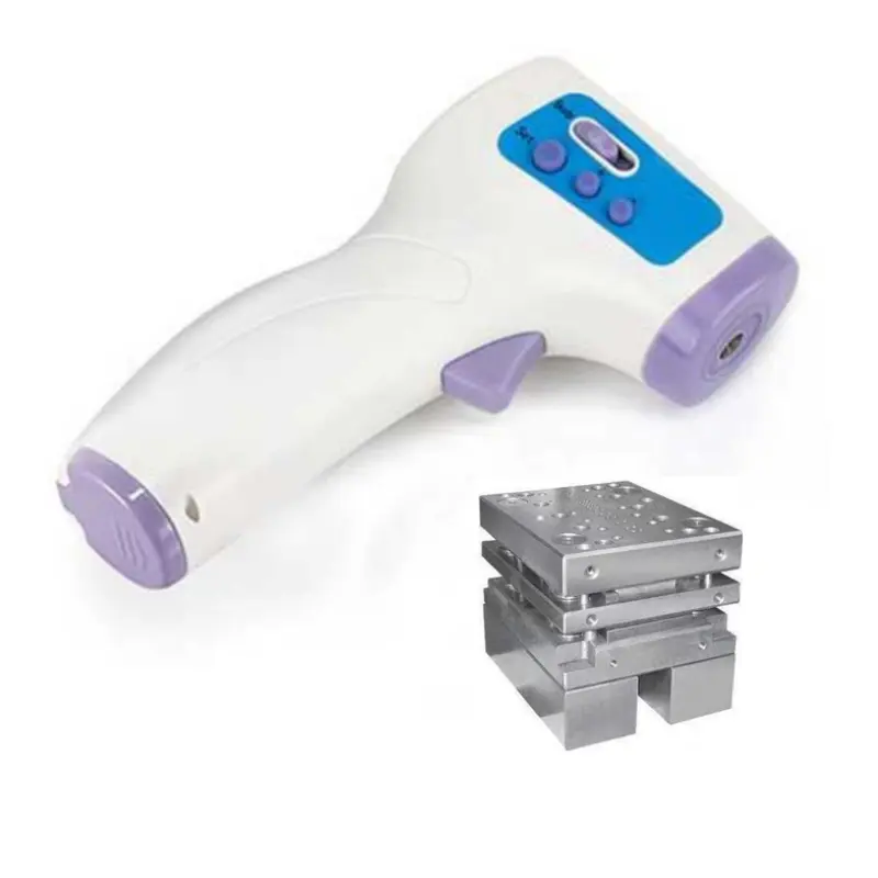 Pièces de moulage par Injection en plastique OEM, thermomètre frontal, pièces de pistolet, coque, boîtier, moule en plastique