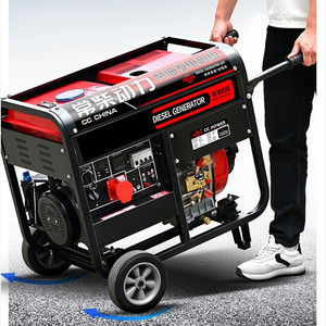 เครื่องกำเนิดไฟฟ้าเบนซินแบบเงียบขนาดเล็ก เฟสเดียว 220V สามเฟส 380V แรงดันคู่ สตาร์ทอัตโนมัติ 7.5/8.0kW 50/60Hz CC1 - Product Image 6