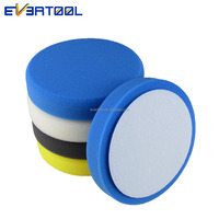 EVERTOOL-Tampon de polissage automatique pour voiture, 4 pièces, 150mm, machine à polir à la main, surface plate, produits d'entretien de la peinture et de la cire