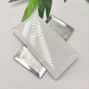 Mosaico in Vetro Argentato Smussato <span class=keywords><strong>3</strong></span> <span class=keywords><strong>X</strong></span> 6 Pollici per Rivestimento Cucina e Parete Bagno - Product Image 4