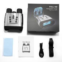 Portée infrarouge de 2100 pieds, 9000 mAh, écran HD de 3,2 pouces, vision nocturne infrarouge pour la chasse en plein noir extérieur