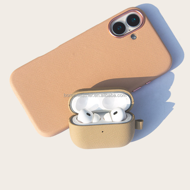 2025 Hot Seller Premium Shockproof Leather Case for Airpods 2 3 4 Coque Earphone Cover Fandas Headphone Accessories