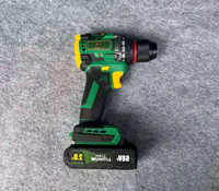 Perceuse à percussion professionnelle 68V sans fil à batterie, moteur sans balais, couple de 60N.m, légère (1kg), 500W, garantie 3 ans, métal, OEM