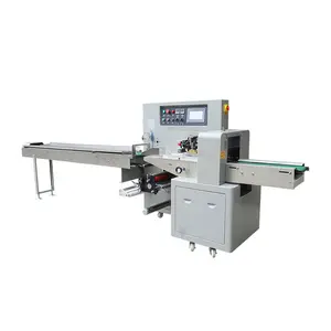 Automatic Pillow Type Pancake and Tortilla Packaging Machine Factory Price New Plastic Film Wrapping for Food Packaging