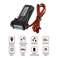 Meilleur traceur GPS étanche 2G pour voitures motos antivol en temps réel avec détection Acc Mode de positionnement GSM Track View PC