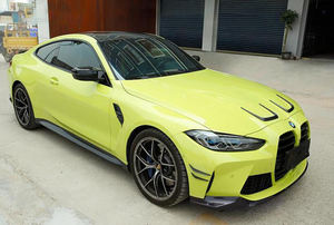 Spoiler avant à lèvre en Fiber de carbone, becquet de voiture, style <span class=keywords><strong>BMW</strong></span> G80 M3 G82 M4 Mp, 2/<span class=keywords><strong>2021</strong></span> + 3 pièces, pour <span class=keywords><strong>BMW</strong></span> G82 M3 M4 - Product Image 2