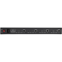 Codificador de Transmisión de Video IP HDMI URay de 4 Canales HEVC H.264, Codificador IPTV H.264 Compatible con RTSP RTMP UDP HLS