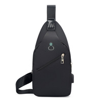 Mini sac messager personnalisé pour hommes, petits sacs de poitrine imperméables pour hommes