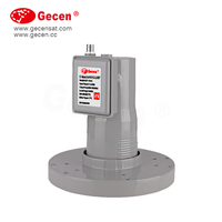 LNB 5G bande C Gecen C-Band V & H Quad LNB GCF-2104