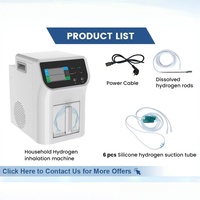 Générateur d'hydrogène OEM ODM pour inhalation, 600 ml/min, pureté 99,96 %, technologie SPE PEM, écran LCD, machine d'inhalation d'hydrogène Semos