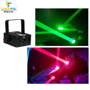2W <span class=keywords><strong>DMX</strong></span> lazer ışığı RGB tek yağ lazer işın noktası DJ disko gece kulübü olay sahne yayılan renkler için yeşil kırmızı mavi - Product Image 4