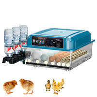 Vente flash : Incubateur automatique 36 œufs, taux d'éclosion de 98 %, contrôle intelligent de la température et de l'humidité, économie d'énergie, plastique, garantie 1 an