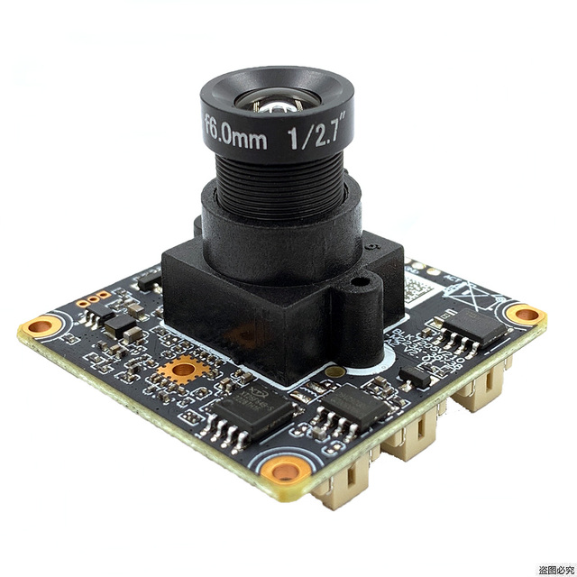 2160P 8.0MP Super Starlight 0.0001Lux IP Camera Module with 3.6mm Board Lens Snapshot HTTP CGI, 12 VDC Power Supply