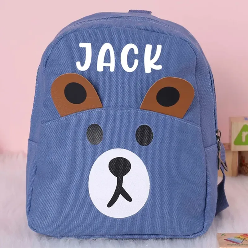 Simpatico zainetto per bambini scuola materna cartone animato orso zaino studenti della scuola primaria zaino moda borsa a tracolla all'ingrosso