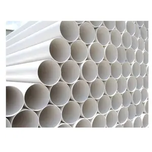 Usine vente PVC tuyaux dur épais tuyau en plastique d'eau 40 50 90 110 140 160mm Chine fabricant