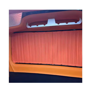 Pare-soleil manuel pour les fenêtres latérales des fourgonnettes, SUV et voitures, kit complet avec rails de montage, bloque la lumière du soleil et la chaleur, installation facile - Product Image 2